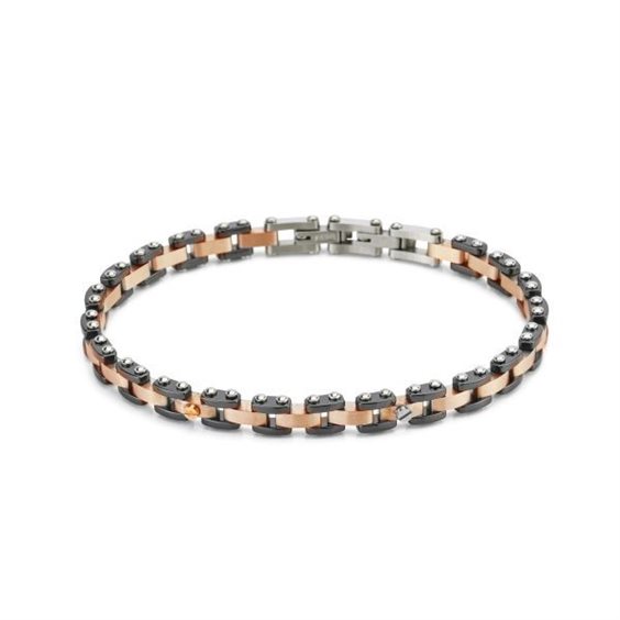 Bracelet Boccadamo Man in Steel ABR669RS - ABR669RS